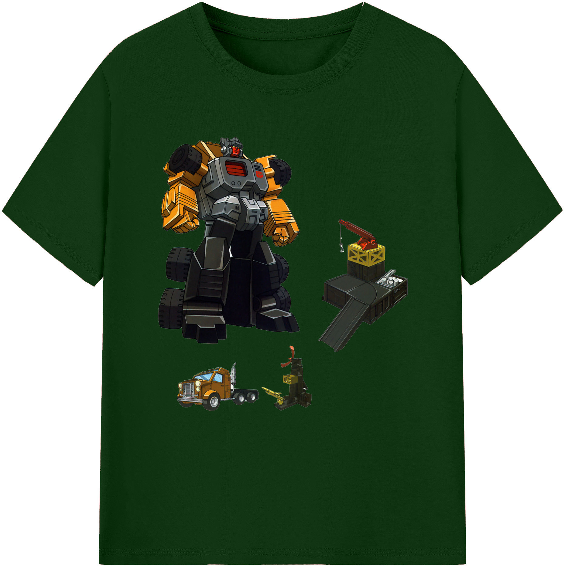 （画像用）  綿100％半袖Tシャツ（フロントプリント）